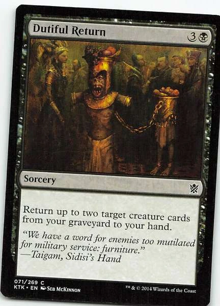 Dutiful Return - Khans of Tarkir #071/269