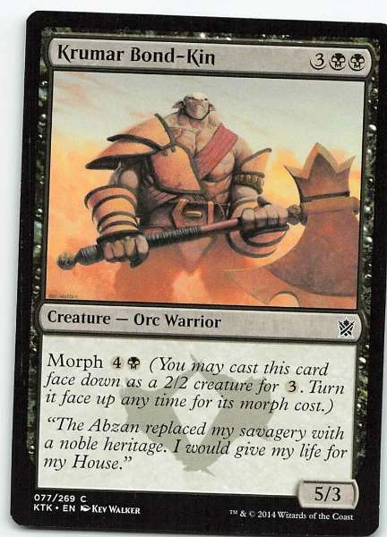 Krumar Bond-Kin - Khans of Tarkir #077/269