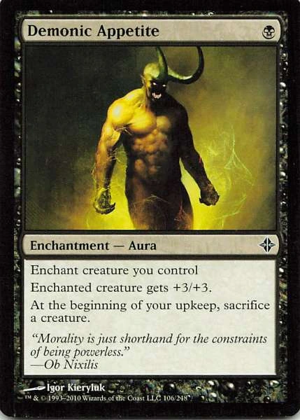 Demonic Appetite - Rise of the Eldrazi #106/248