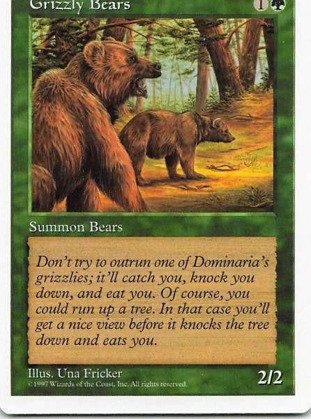 Grizzly Bears - Fifth Edition #301