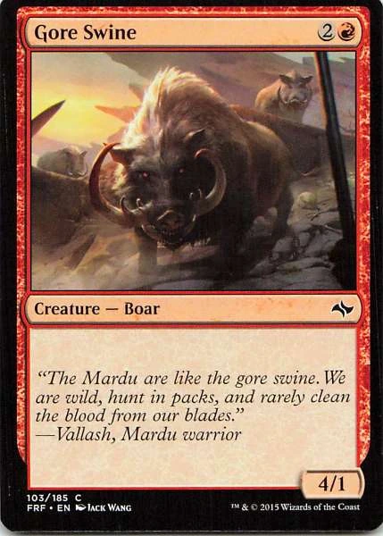 Gore Swine - Fate Reforged #103/185