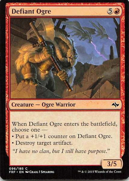 Defiant Ogre - Fate Reforged #096/185