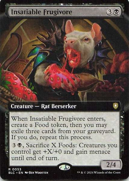 Insatiable Frugivore - Bloomburrow Commander #0053