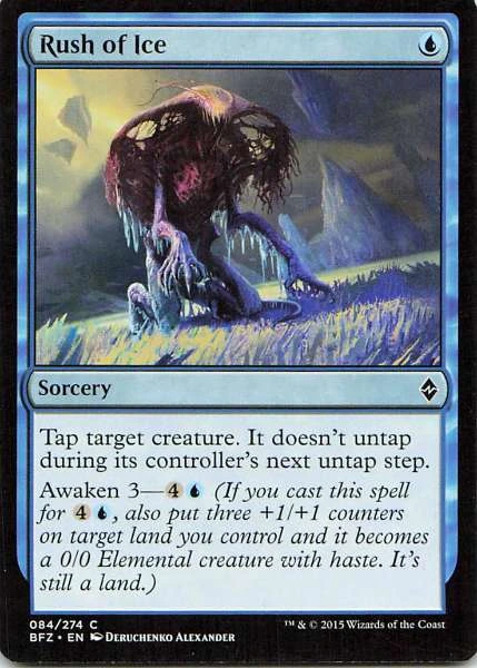 Rush of Ice - Battle for Zendikar #084/274