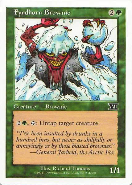 Fyndhorn Brownie - Classic Sixth Edition #231/350