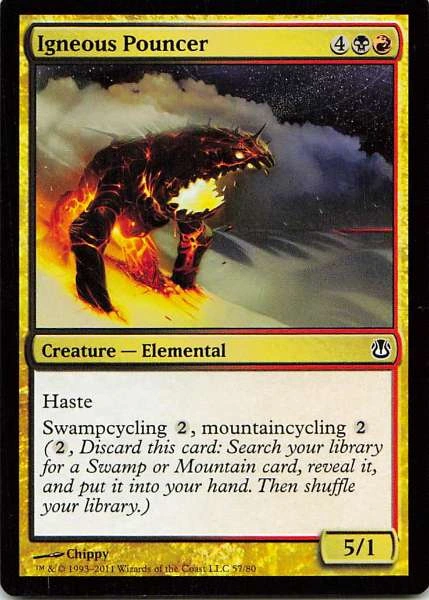 Igneous Pouncer - Magic 2012 #57/80