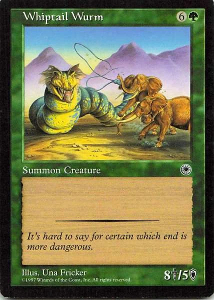 Whiptail Wurm - Weatherlight