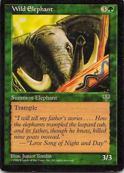 Wild Elephant - Mirage