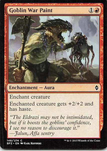 Goblin War Paint - Battle for Zendikar #146/274