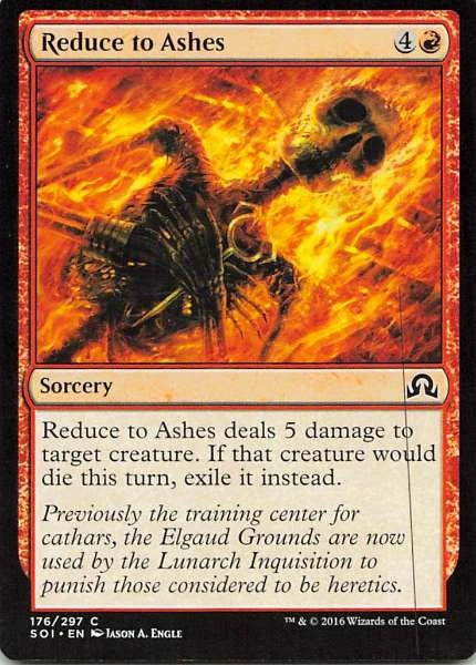 Reduce to Ashes - Shadows over Innistrad #176/297