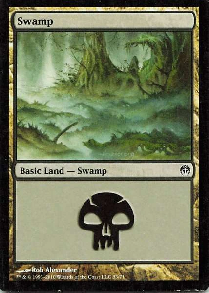 Swamp - Scars of Mirrodin #33/71