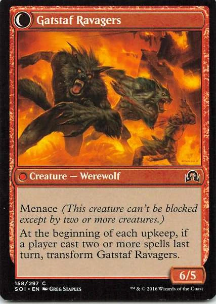 Gatstaf Ravagers - Shadows over Innistrad #158/297