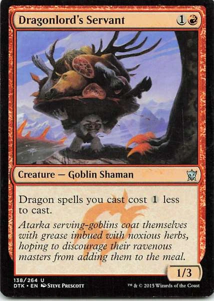 Dragonlord's Servant - Dragons of Tarkir #138/264