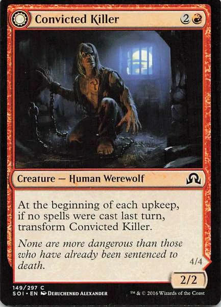 Convicted Killer - Shadows over Innistrad #149/297