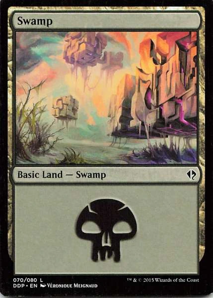 Swamp - Duel Decks: Blessed vs. Cursed #070/080
