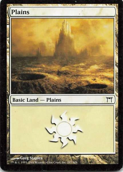 Plains - Champions of Kamigawa #287/306