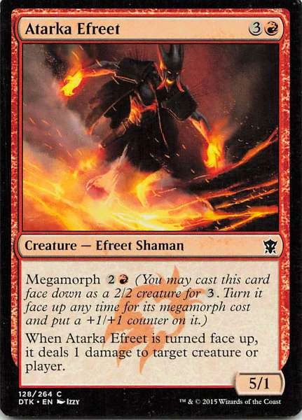 Atarka Efreet - Dragons of Tarkir #128/264
