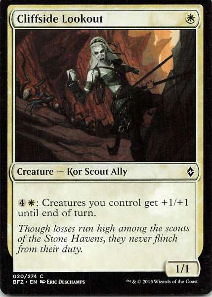 Cliffside Lookout - Battle for Zendikar #020/274