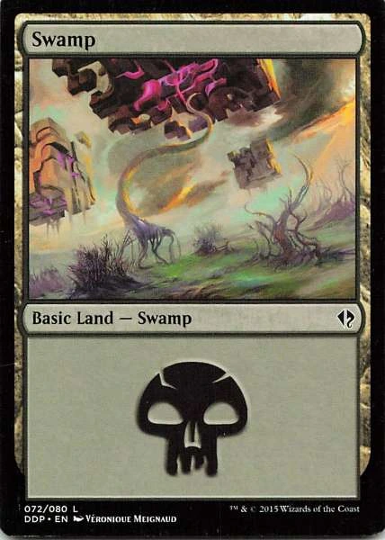 Swamp - Duel Decks: Zendikar vs. Eldrazi #072/080
