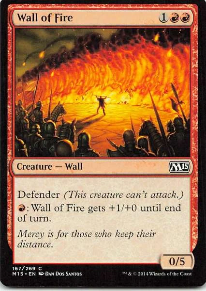 Wall of Fire - Magic 2015 #167/269