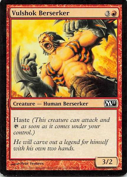 Vulshok Berserker - Magic 2011 #159/249