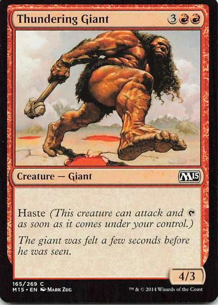 Thundering Giant - Magic 2015 #165/269