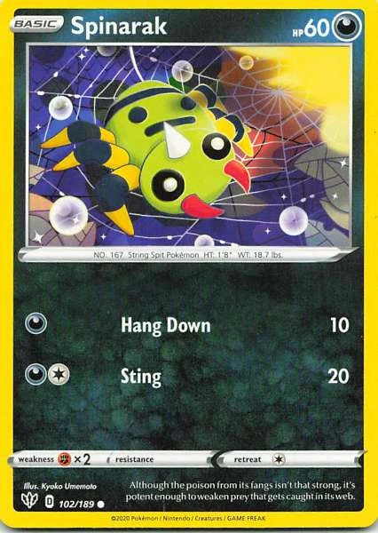 Spinarak - Vivid Voltage #102/189