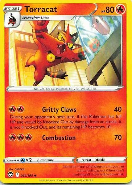 Torracat - Pokémon #031/195