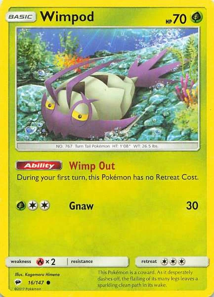 Wimpod - Burning Shadows #16/147