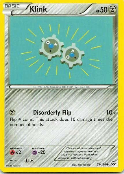 Klink - Pokémon Evolutions #71/114
