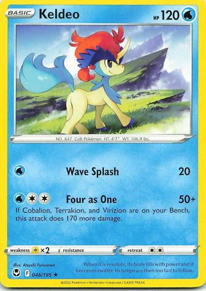 Keldeo - Silver Tempest #046/195