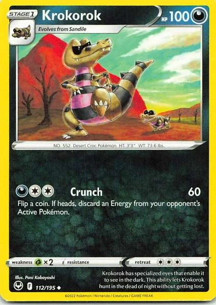 Krokorok - Silver Tempest #112/195