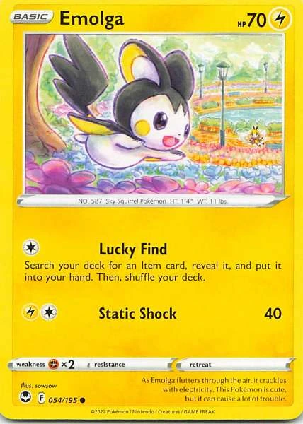 Emolga - Scarlet & Violet #054/195