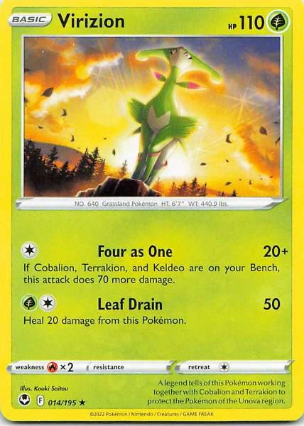Virizion - Scarlet & Violet #014/195