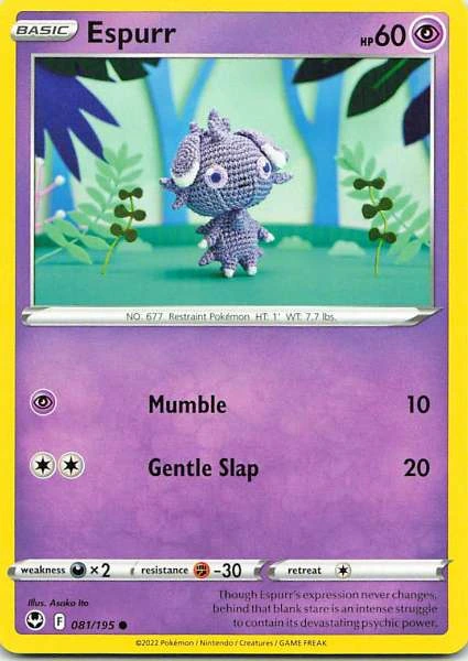 Espurr - Silver Tempest #081/195