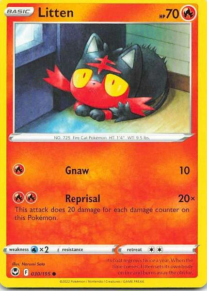 Litten - Scarlet & Violet #030/195