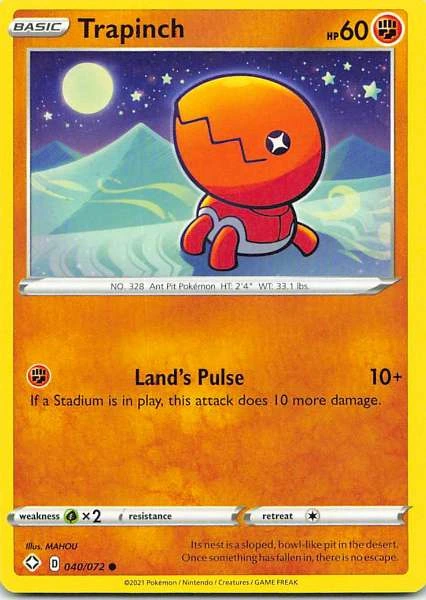Trapinch - Pokémon #040/072