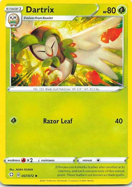 Dartrix - Pokémon #007/072