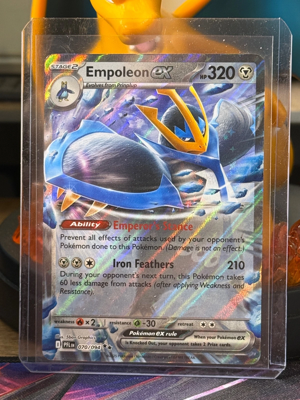 Empoleon ex - Phantasmal Flames #070/094