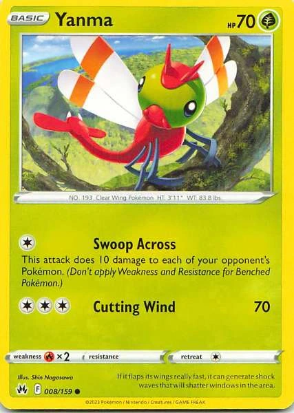 Yanma - Pokémon #008/159