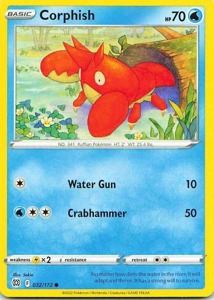 Corphish - Brilliant Stars #032/172