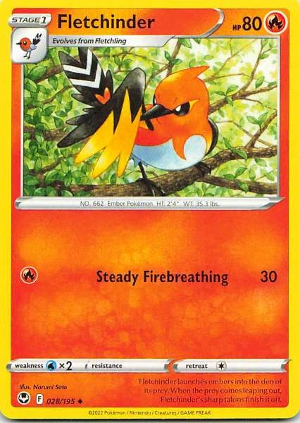 Fletchinder - Silver Tempest #028/195