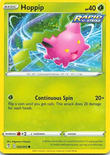 Hoppip - Evolving Skies #002/203