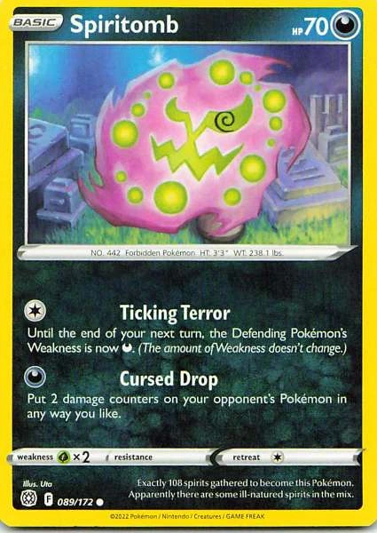 Spiritomb - Pokémon #089/172