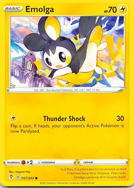 Emolga - Evolving Skies #057/203