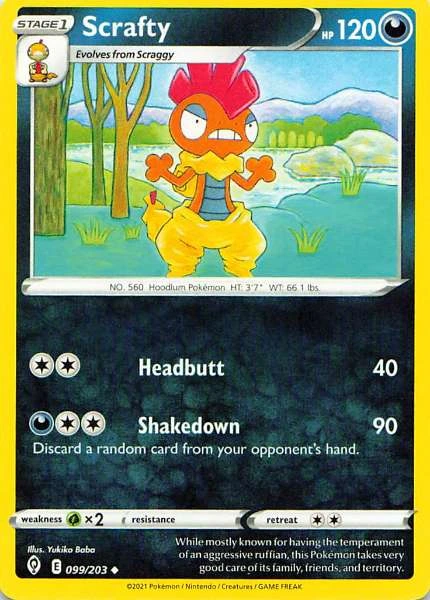 Scrafty - Evolving Skies #099/203