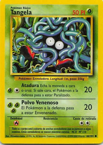 Tangela (Spanish) - Base Set #66/102