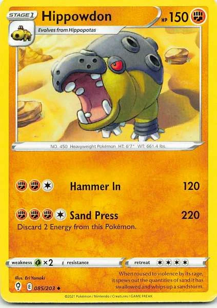 Hippowdon - Evolving Skies #085/203