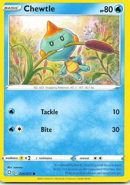 Chewtle - Shining Fates #026/072