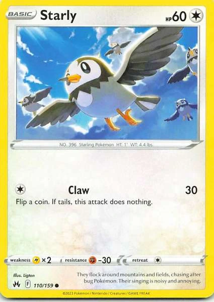 Starly - Scarlet & Violet #110/159